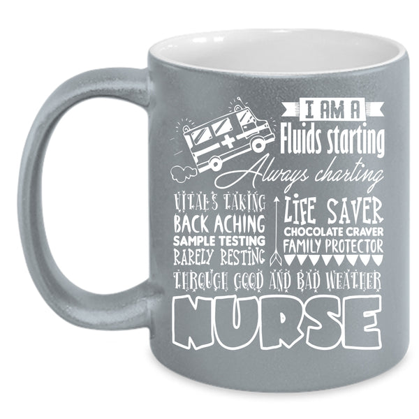 I Am A Nurse Coffee Mug, I Raise A Nurse Coffee Cup
