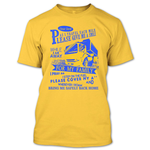 Please Give Me A Smile T Shirt, Gift For Trucker T Shirt