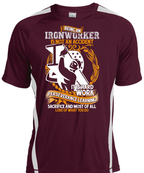 Ironworker Is Not An Accident T Shirt, It Is Hard Work T Shirt, Cool Shirt