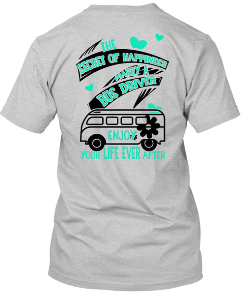 Marry A Bus Driver T Shirt, I Love Bus T Shirt
