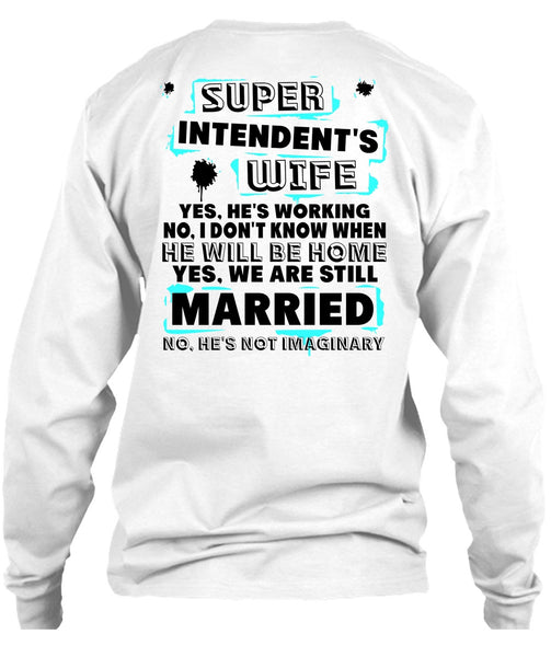 Intendent's Wife T Shirt, I Love Wife T Shirt