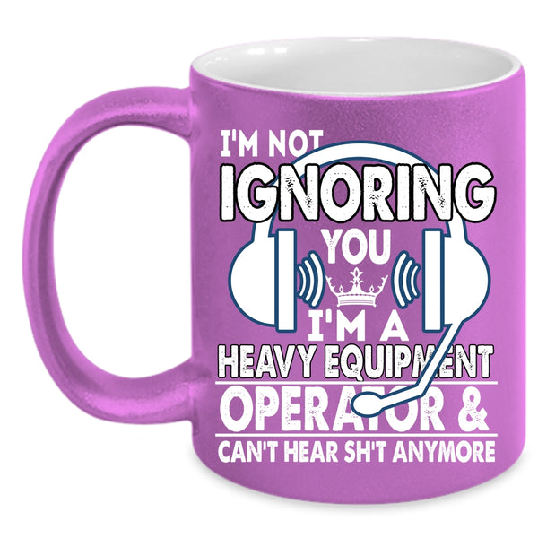 I'm A Heavy Equipment Operator Coffee Mug, Cool Job Title Coffee Cup