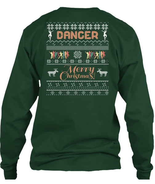 Dancer Merry Christmas T Shirt, I Love Dancer T Shirt