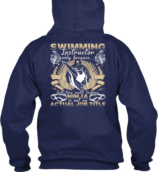 Swimming Instructor T Shirt, Being A Swimmer T Shirt