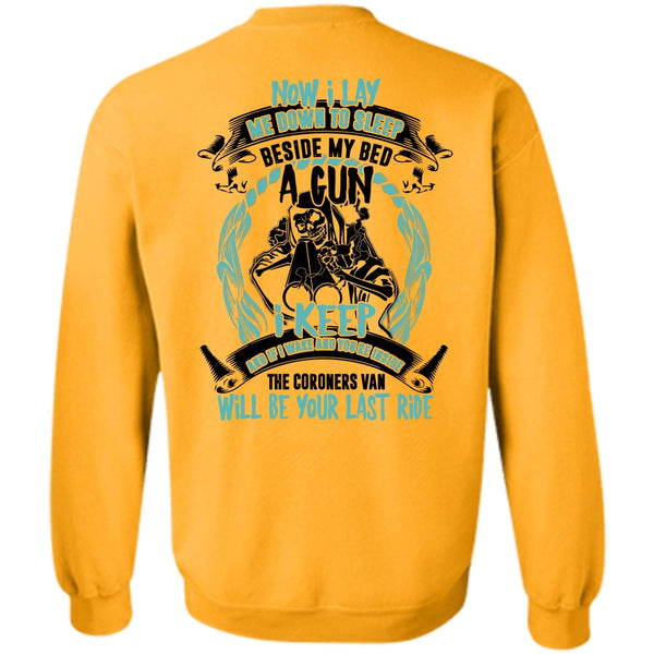 I Love Gunner T Shirt, My Bed A Gun Sweatshirt