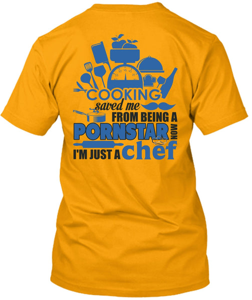 Cooking Saved Me T Shirt, I Love Cooking T Shirt