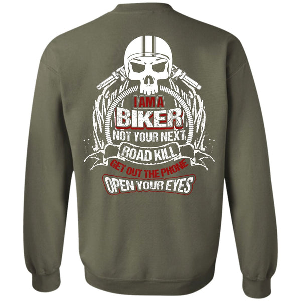 Road Kill T Shirt, I Love Biker Sweatshirt