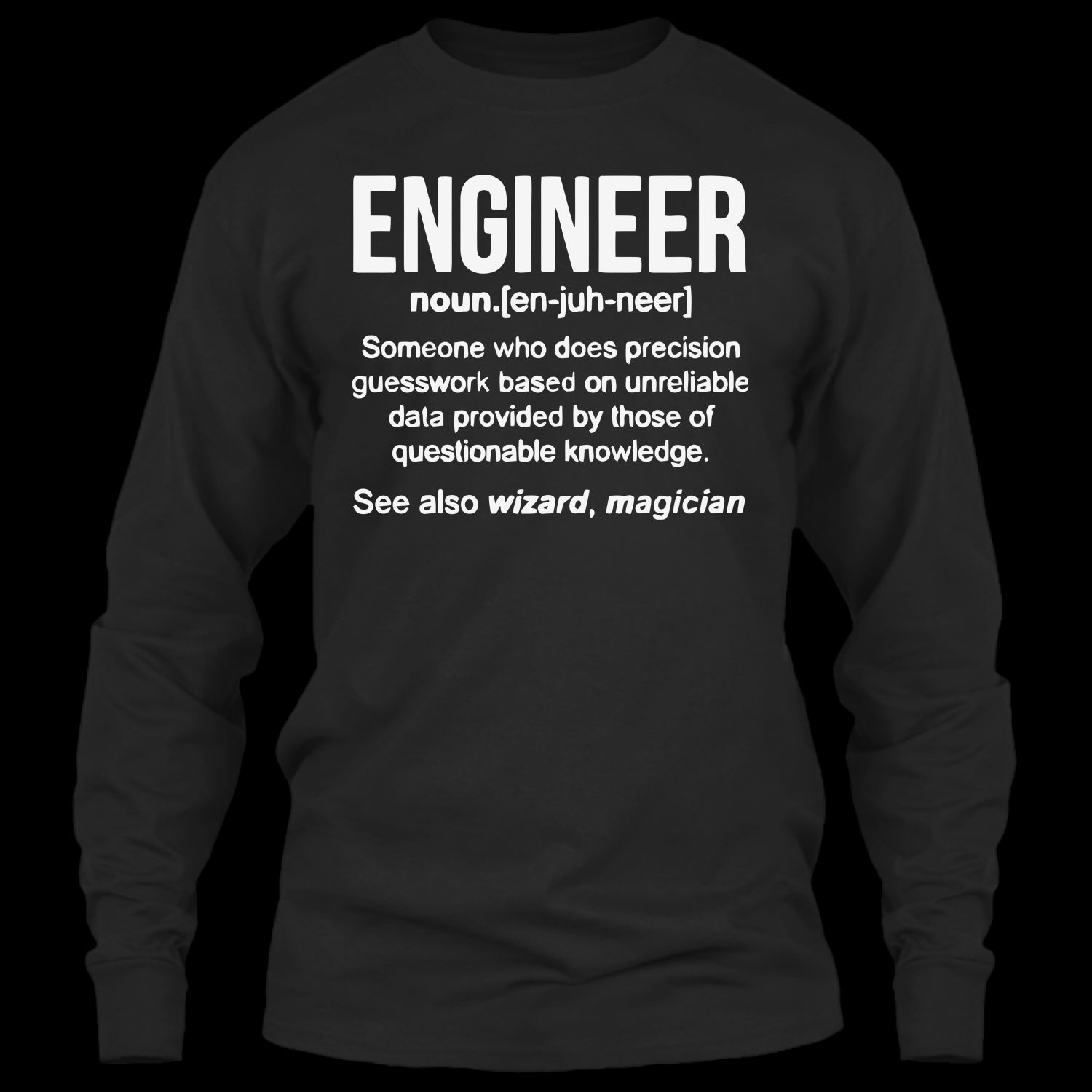 Engineer shop wizard shirt