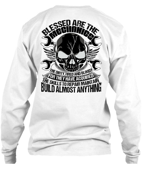 Blessed Are The Mechanics T Shirt, I Love Mechanic T Shirt