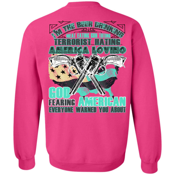 I Love Veteran T Shirt, God Fearing American Sweatshirt