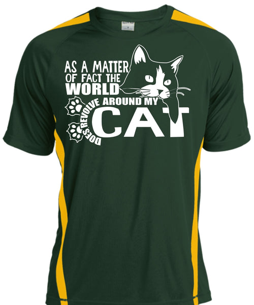 World Does Revolve Around My Cat T Shirt, My Pets T Shirt, Cool Shirt