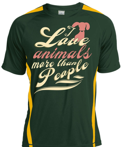 I Love Animal More Than People T Shirt, I Love Dog T Shirt, Favorite T Shirt