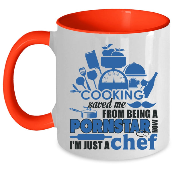 I'm Just A Chef Coffee Mug, Cooking Accent Mug