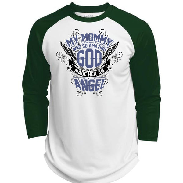My Mommy Was So Amazing God T Shirt, I Love Mom T Shirt, Awesome T-Shirts  (Polyester Game Baseball Jersey)