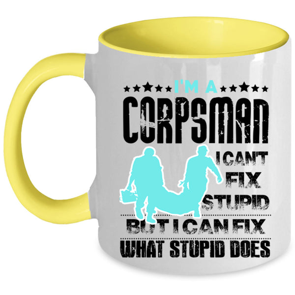 Funny Gift For Corpsman Coffee Mug, I'm A Corpsman Accent Mug