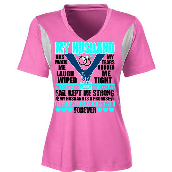 My Husband Has Made Me Laugh T Shirt, I Love Husband T Shirt