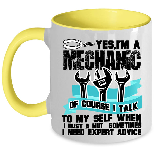 Best Gift For Mechanic Coffee Mug, I'm A Mechanic Accent Mug