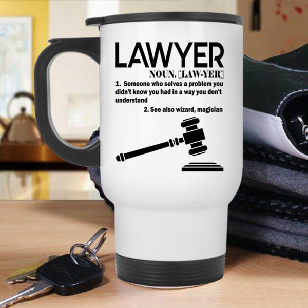 Best Gift For Lawyer Travel Mug, Lawyer Mug