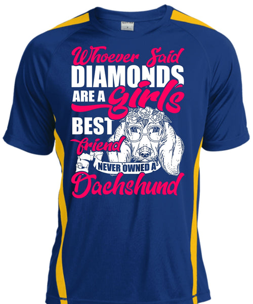 Never Owned A Dachshund T Shirt, Girl's Best Friend T Shirt, Cool Shirt