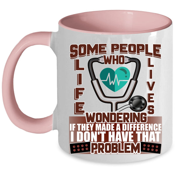 Awesome Gift For Nurse Coffee Mug, Best Nurse Ever Accent Mug