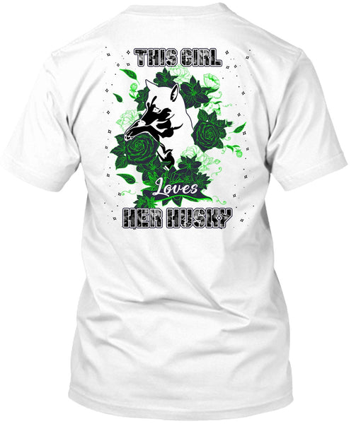 A black t-shirt with the shopify logo