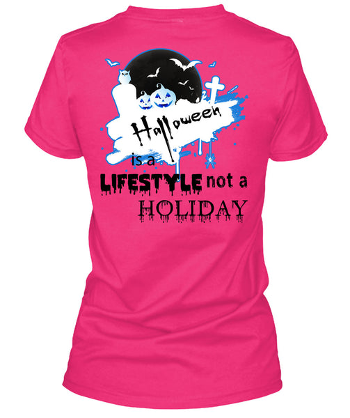 Halloween Is A Lifestyle Not A Holiday T Shirt, Wait For Halloween T Shirt