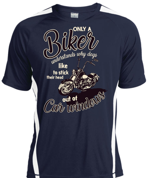 Only A Biker Understands T Shirt, Dogs Like To Stick T Shirt, Cool Shirt