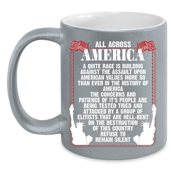 All Acrross America Coffee Mug, Cool Gift For My Friends Coffee Cup