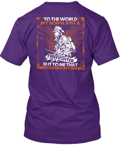 I'm Just A Girl Who Fell In Love T Shirt, Being A Firefighter T Shirt