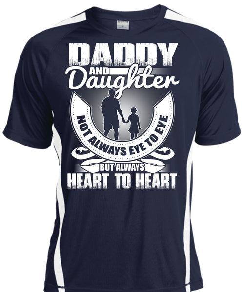 Daddy And Daughter T Shirt, Heart To Heart T Shirt, Cool Shirt