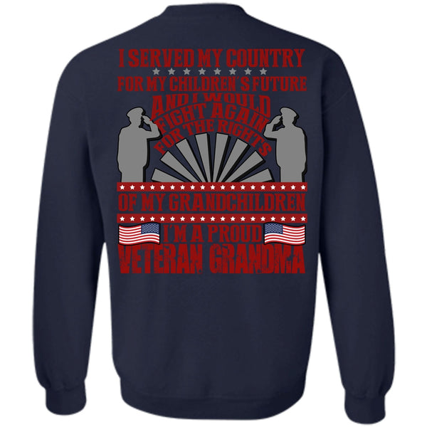 My Children's Future T Shirt, I Love Veteran Sweatshirt