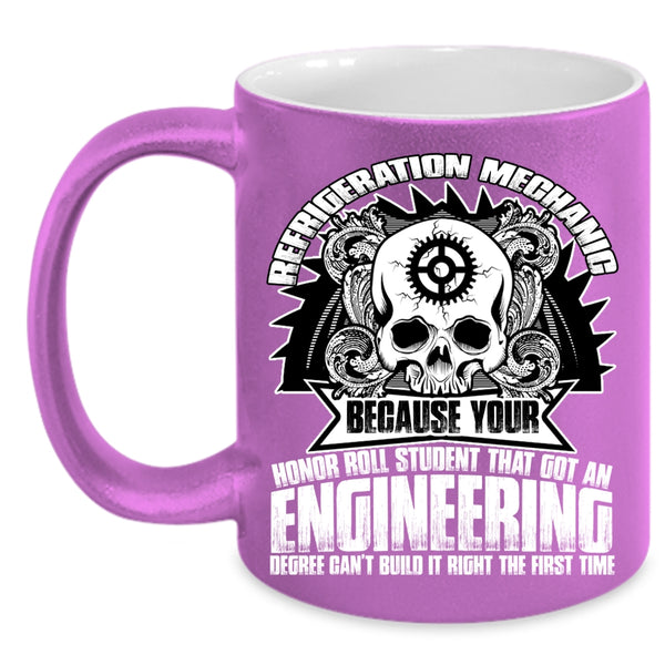 Refrigeration Mechanic Coffee Mug, Cool Gift For Mechanics Coffee Cup