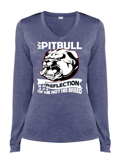 My Pit Bull Is A Reflection T Shirt, My Favorite T Shirt