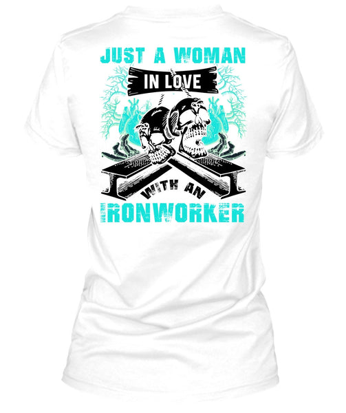 Love With An Ironworker T Shirt, I Love Ironworker T Shirt