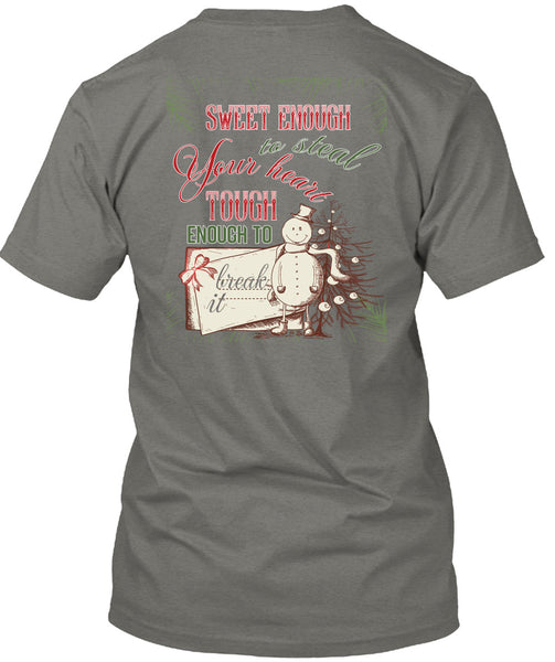 Sweet Enough To Steal Your Heart T Shirt, I Love Christmas T Shirt
