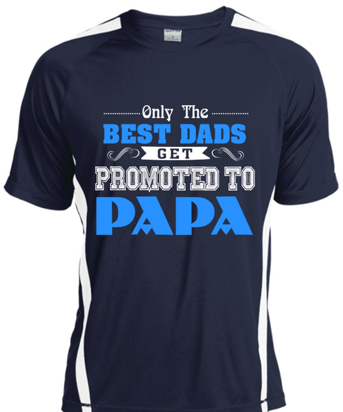 Only The Best Dads Get Promoted To Papa T Shirt, Being A Papa T Shirt, Father's Day T Shirt