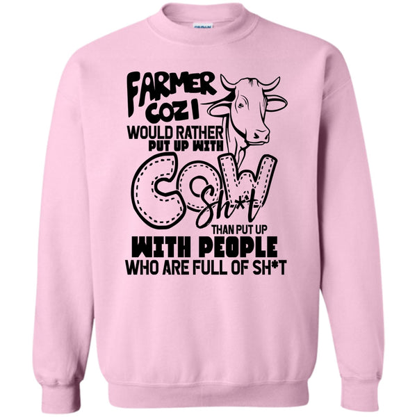 Coolest Farmer T Shirt, Farmer Cozi Sweatshirt