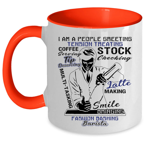 Fashion Bashing Barista Coffee Mug, Coffee Serving Accent Mug