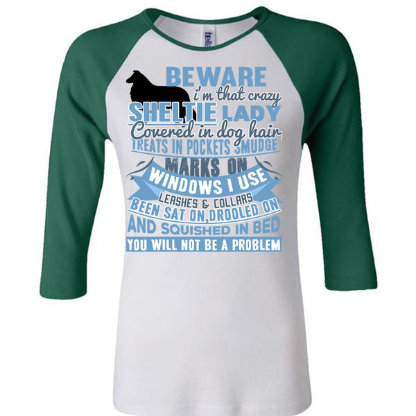 I'm That Crazy Sheltie Lady T Shirt, I Love My Dog T Shirt, Awesome T-Shirts