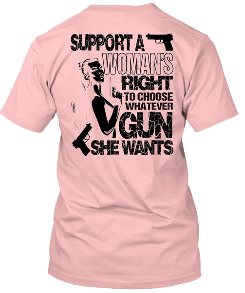 Choose Whatever Gun T Shirt, I Love Gunner T Shirt