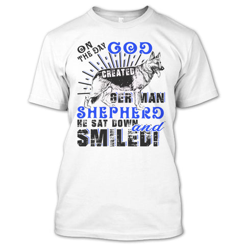 A black t-shirt with the shopify logo