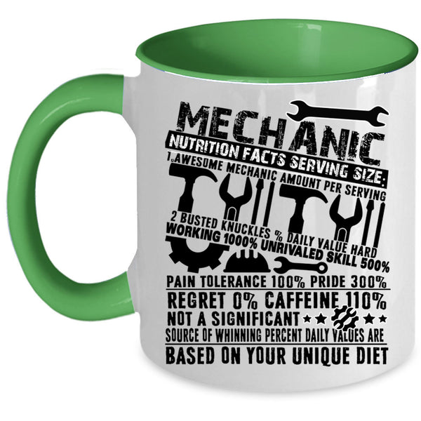 Awesome Mechanics Coffee Mug, Mechanic Accent Mug