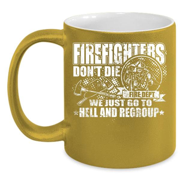 Firefighters Coffee Mug, Cool Gift For Firefighter Coffee Cup