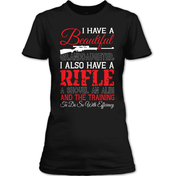 A black t-shirt with the shopify logo