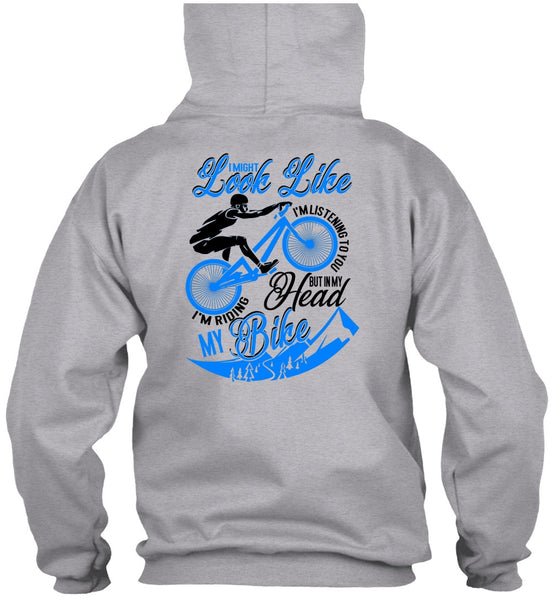 I'm Riding My Bike T Shirt, I Love Biker T Shirt