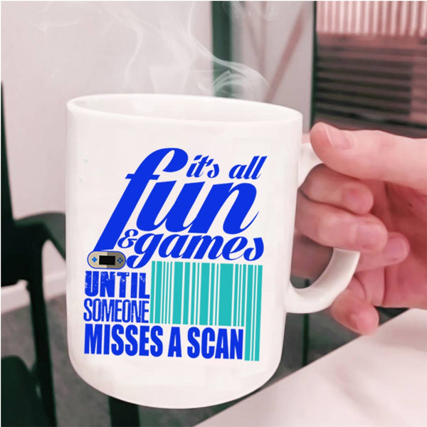 I Love Games Coffee Mug, It's All Fun And Games Cup