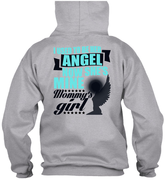 I Used To Be Her Angel T Shirt, I Love Mom T Shirt