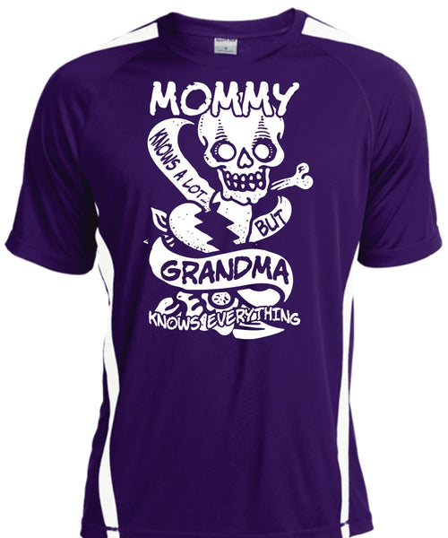 Mommy Knows A Lot But Grandma T Shirt, Being A Mom T Shirt, Cool Shirt