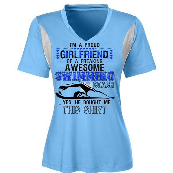 I'm A Proud Girlfriend T Shirt, I Love Swimming T Shirt, Awesome T-Shirts