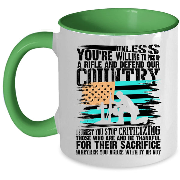 Cool Gift For Veterans Coffee Mug, Awesome Veterans Accent Mug